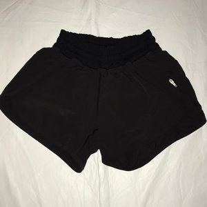 Black Lululemon shorts